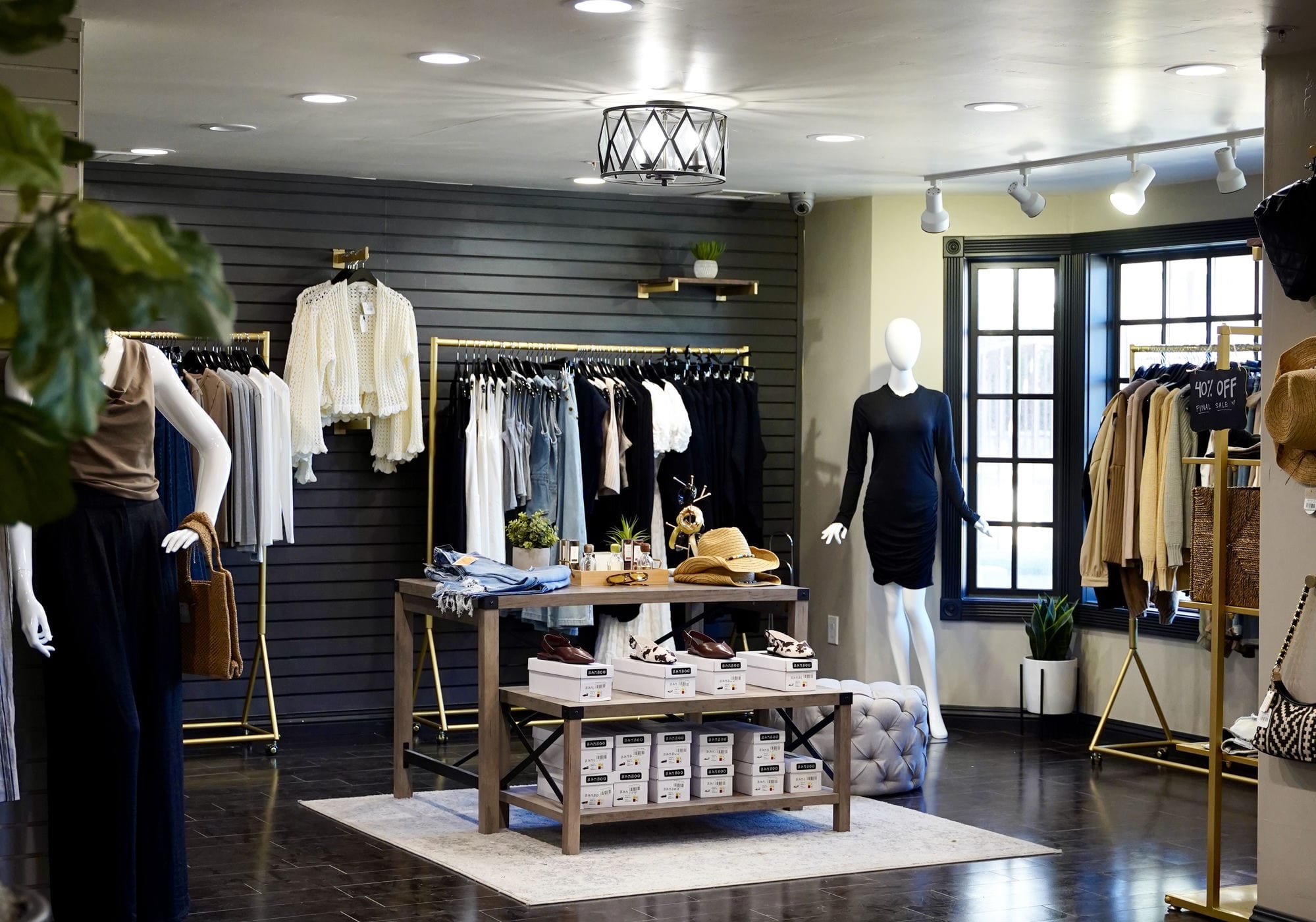 The curated Salon on 3rd boutique